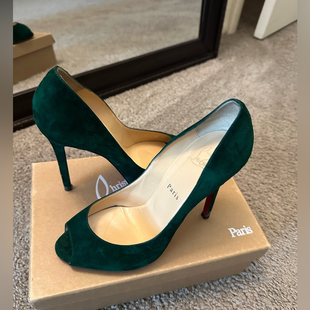 Louboutin Suede Heels